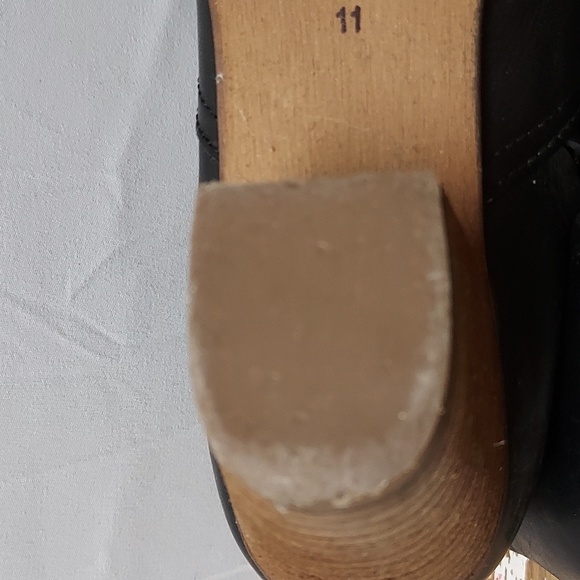 Women's Madewell Winston Black Leather Boots Size 11 - Picture 10 of 10